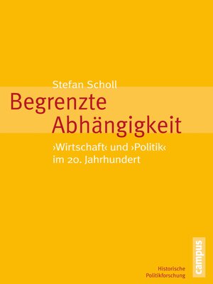 cover image of Begrenzte Abhängigkeit